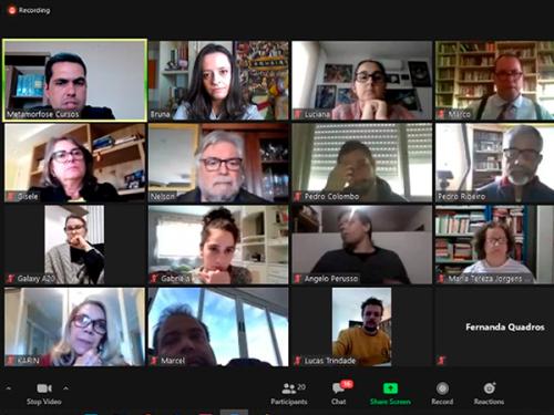 Versão Online do Curso Livre de Formação de Escritores começa com participantes de todo o país