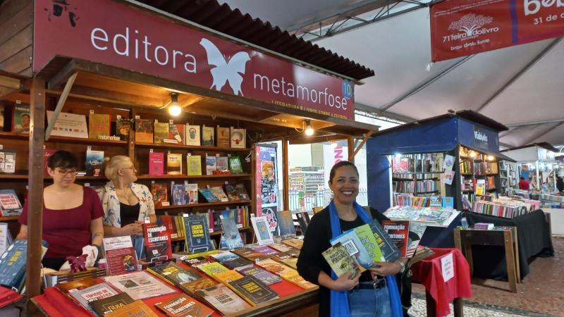 Metamorfose promove a bibliodiversidade e a Escrita Criativa com estande próprio na 71ª Feira do Livro de Porto Alegre